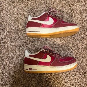 Nike burgundy AF1 size 6.5M/8W
